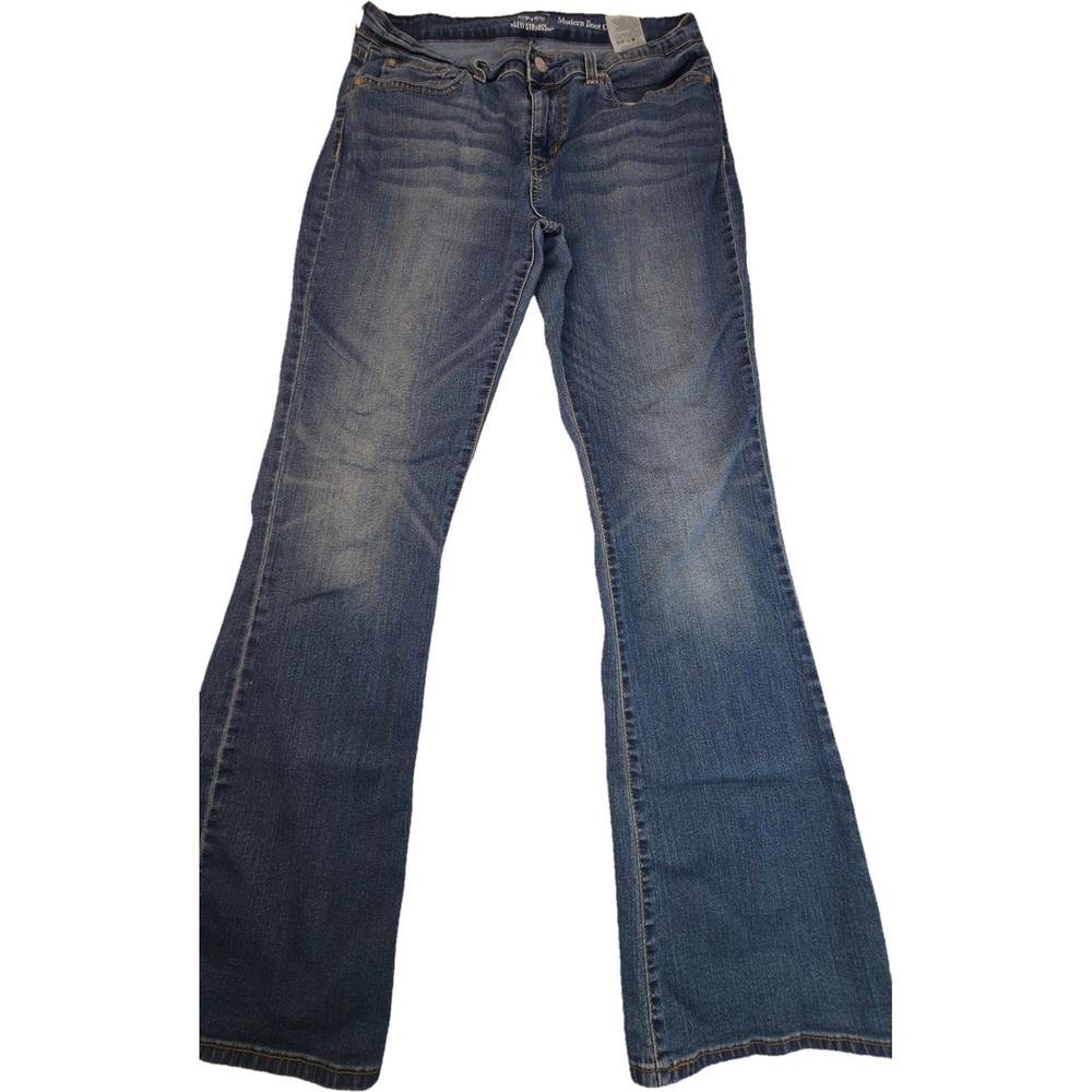 Levi's Modern Boot Cut Jeans Women 14M Blue Stretch Denim Excellent
